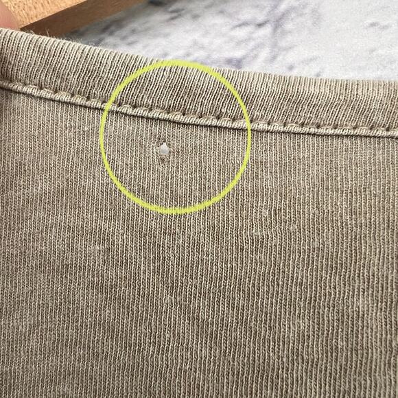 Soft Surroundings Womens S Coastal Grandma Boho Minimalist Mixed Media Tunic Top - Picture 6 of 11